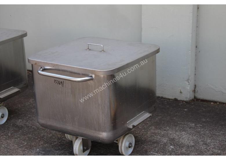 Used Stainless Steel Euro Bin Stainless Steel Tanks in , Listed on