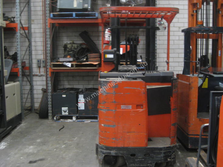 caption CLASS 1 ZONE 1 - 7.5m REACH FORKLIFT (1 Available)