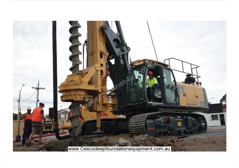 New 2019 xcmg Bore Pile CFA Drilling Rig XR130 Cesco Deep Foundation