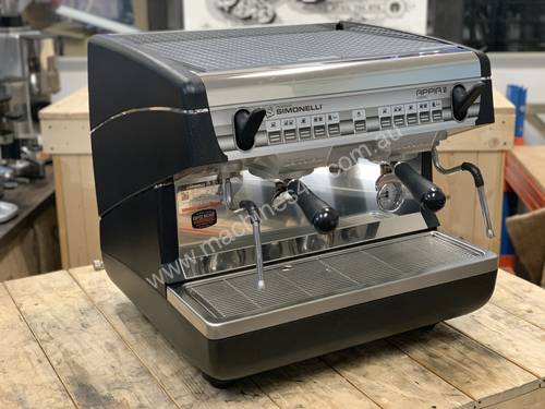 NUOVA SIMONELLI APPIA II 2 GROUP COMPACT ESPRESSO COFFEE MACHINE