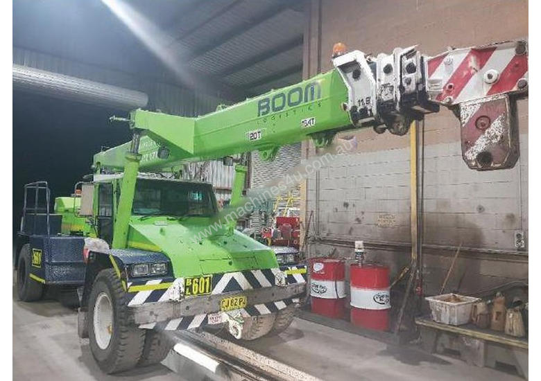 caption Terex At20 All/RoughTerrain Crane Crane