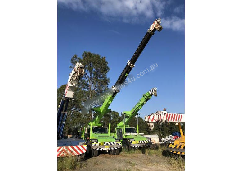 caption Terex At20 All/RoughTerrain Crane Crane