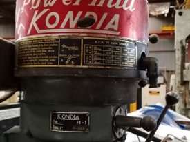 Used Kondia Mill - FV-1 F663 - picture0' - Click to enlarge