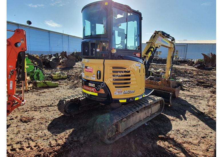 Used 2017 Yanmar 2017 YANMAR VIO356 3 6T EXCAVATOR WITH FULL CAB AND LOW 980 HOURS Excavator in