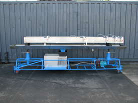 Extrusion Line Cooling Water Bath - 3.5m Long - picture0' - Click to enlarge