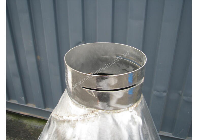 caption Stainless Cyclone Hopper Loader - 400L