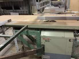 Panel saw single phase can cut up to 2400, 45deg tilt cams with site table  - picture0' - Click to enlarge
