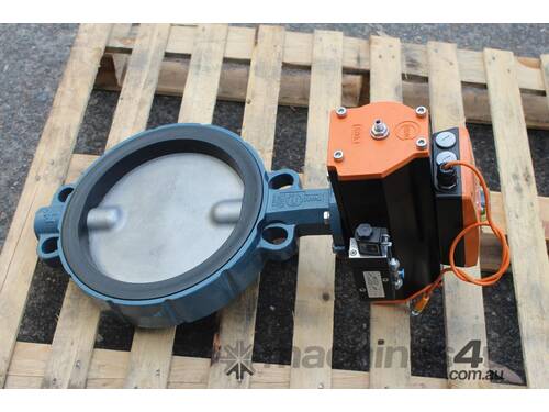 Butterfly Valve Air Actuated 