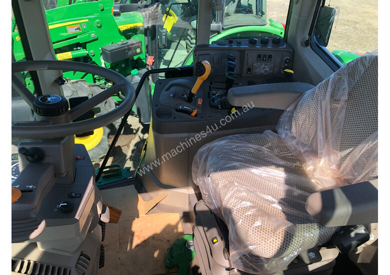 caption John Deere 6110 FWA/4WD Tractor