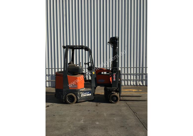 caption 2.0T Battery Electric Narrow Aisle Forklift