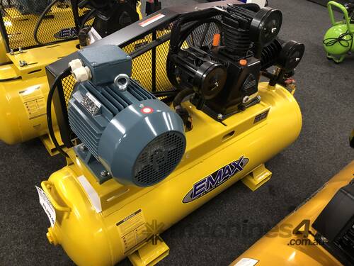 EMAX WS75160 3 PHASE 7.5HP COMPRESSOR HEAVY DUTY WORKSHOP SERIES FREE AUST METRO FREIGHT