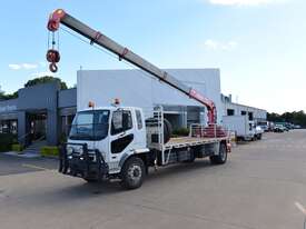 2010 MITSUBISHI FUSO FIGHTER FM600 - Truck Mounted Crane - Tray Truck - picture0' - Click to enlarge
