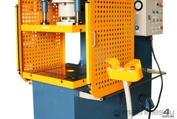 Heavy Duty C Frame Hydraulic Presses - 80/100/150/200 Ton Models