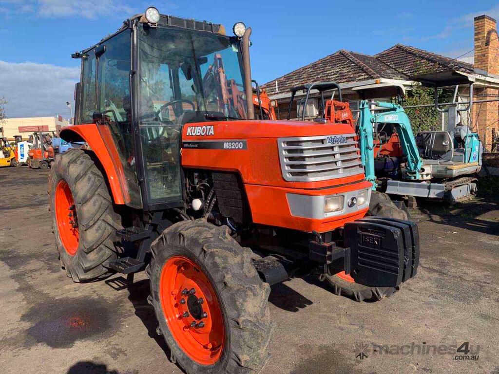 Used 2005 Kubota M8200 Tractors in BROOKLYN, VIC