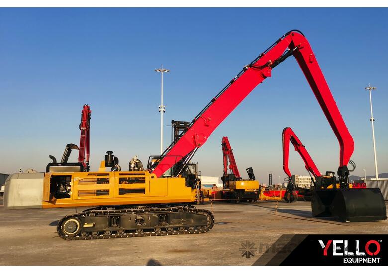 caption Sany Crawler Material Handler - Low Fuel Consumption