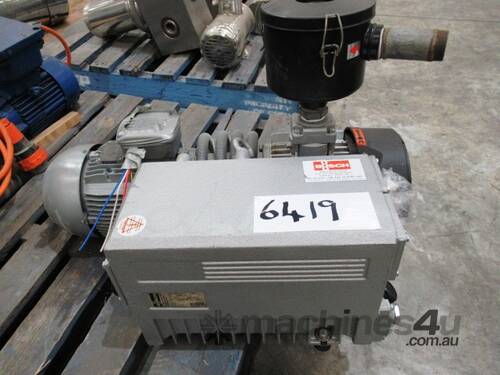Oil Sealed Rotary Vane Vacuum Pump, IN/OUT: 38mm Dia