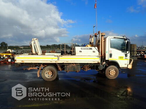 2008 ISUZU NPS300 4X4 TRAY TOP TRUCK