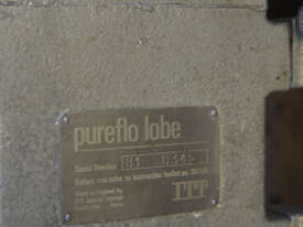 Pureflow 1.5kW Stainless Lobe Pump 3 phase 1