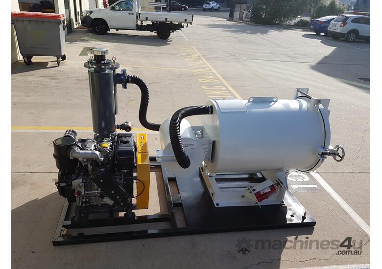 New endurovac INDUSTRIAL VACUUM TANK PACKAGES Industrial Vacuum