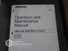 CATERPILLAR 140H MOTOR GRADER SERVICE, PARTS, OPERATION & MAINTENANCE MANUALS - picture0' - Click to enlarge
