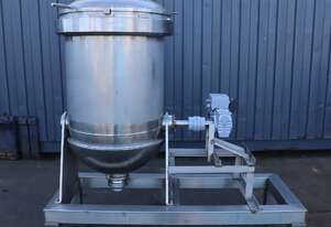 Stainless Steel Jacketed Tank Kettle Mixer - 235L