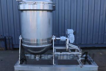 Stainless Steel Jacketed Tank Kettle Mixer - 235L