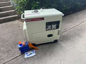 6KVA Silenced Diesel Generator 240V - picture0' - Click to enlarge