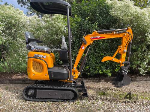 2022 NEW MODEL XN12-8SE 3RD GEN RHINOCEROS DIESEL EXCAVATOR WITH KUBOTA ENGINE