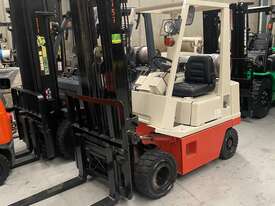 Container Mast Compact Nissan Forklift  - picture0' - Click to enlarge