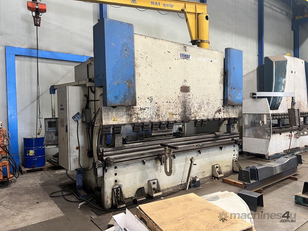 Used 2003 ermaksan Used Ermaksan 400 ton x 4 1m Press Brake CNC Press