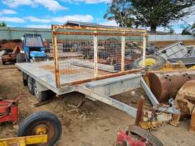 Galvanised Flat Top Trailer - 2380mm x 3960mm - picture0' - Click to enlarge