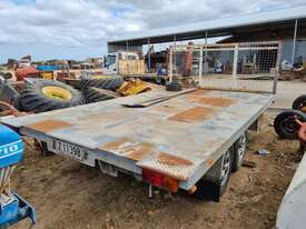 Galvanised Flat Top Trailer - 2380mm x 3960mm - picture1' - Click to enlarge