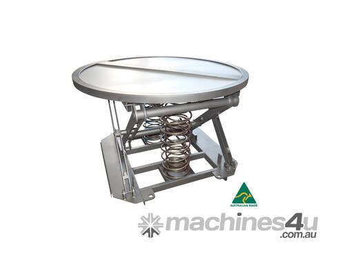 Logistec Spring Pallet Positioner | Stainless Steel | 1100 Diameter | 2000kg Load Capacity