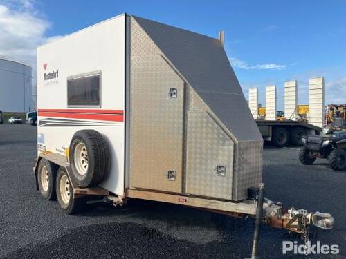 2008 Belco Tandem Axle Enclosed Box Trailer