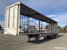 1999 Vawdrey VBS3 Tri Axle Drop Deck Curtainside Trailer - picture1' - Click to enlarge