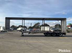 1999 Vawdrey VBS3 Tri Axle Drop Deck Curtainside Trailer - picture2' - Click to enlarge