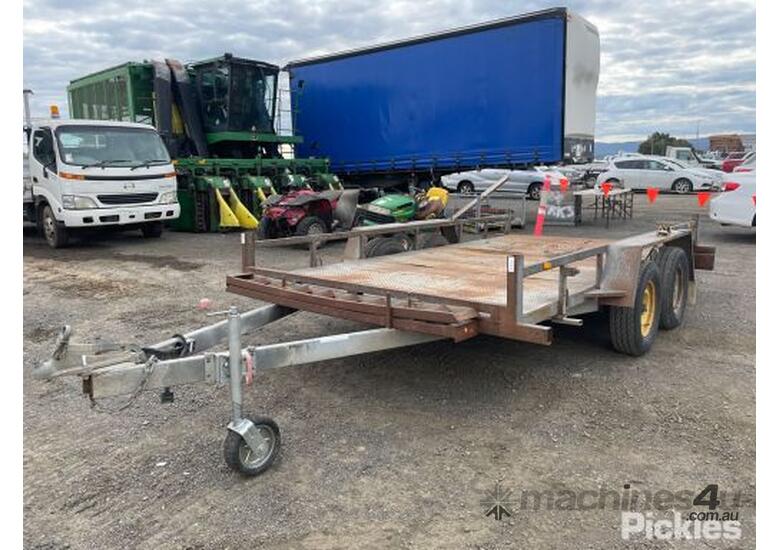 Buy Used 2007 Trusty Trailers 2007 Trusty Trailers Tandem Axle Car ...