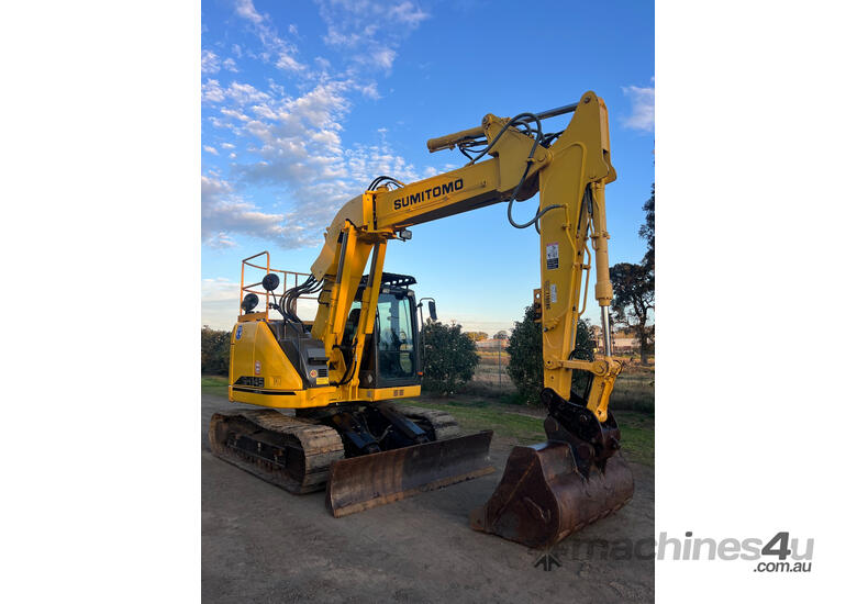 caption Sumitomo SH145 Tracked-Excav Excavator