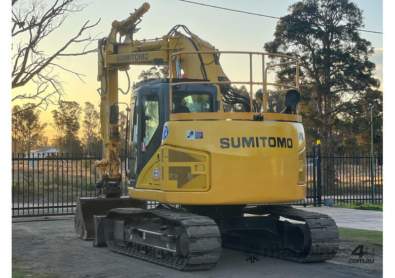 caption Sumitomo SH145 Tracked-Excav Excavator