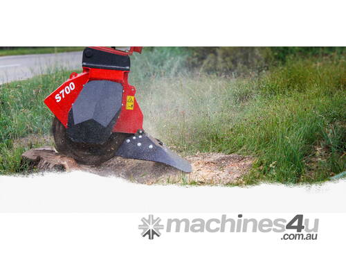Stump Grinders for Excavators 6-12T Skid Steer Loaders up to 90PS