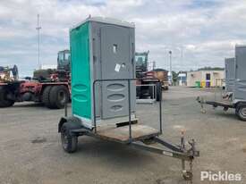 2012 PBL Trailers Single Axle Trailer Mounted Portaloo - picture0' - Click to enlarge