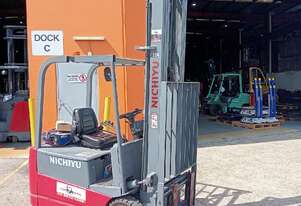 Nichiyu FBT18PC-65 7 Metre Lift Electric Counterbalance Forklift