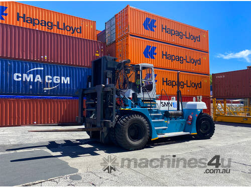 caption SMV SL-32-1200-A Forklift - Sydney Forklifts - (PS133) 32 Ton Lift - Hire