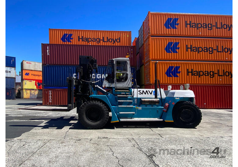 caption SMV SL-32-1200-A Forklift - Sydney Forklifts - (PS133) 32 Ton Lift - Hire