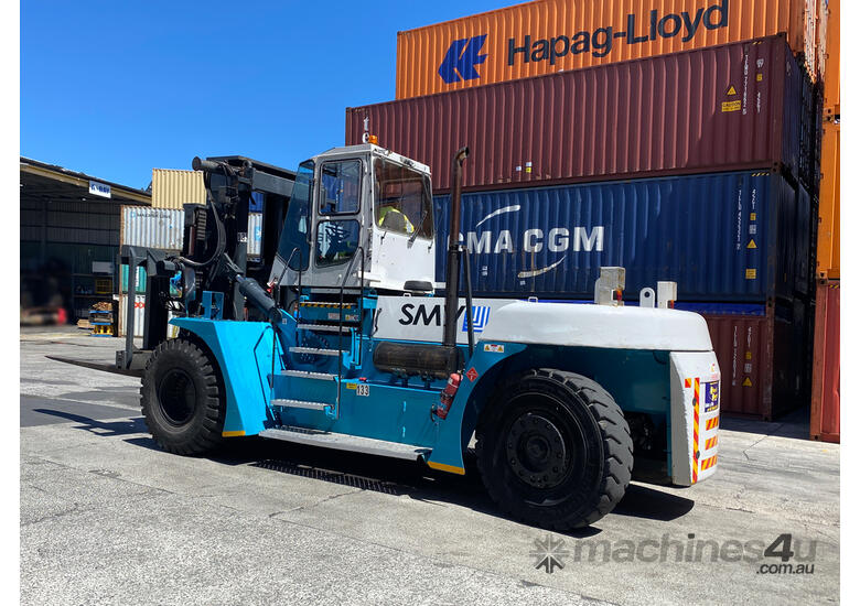 caption SMV SL-32-1200-A Forklift - Sydney Forklifts - (PS133) 32 Ton Lift - Hire