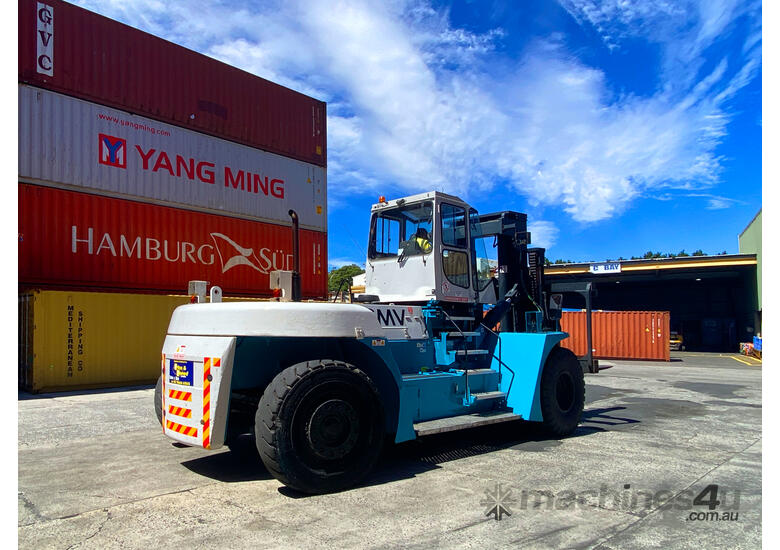 caption SMV SL-32-1200-A Forklift - Sydney Forklifts - (PS133) 32 Ton Lift - Hire