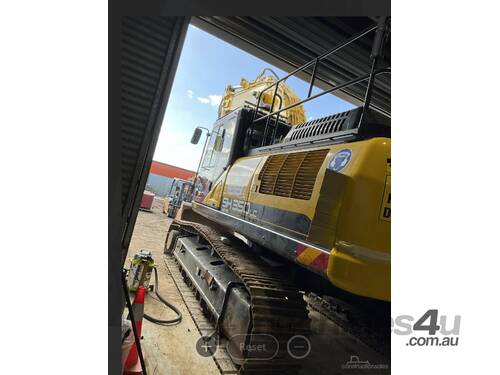 caption 2021 Sumitomo SH350LC Excavator 36T
