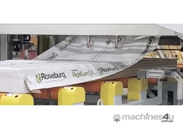 caption DO2 Rapid Wrapper Automatic Lumber Packaging System