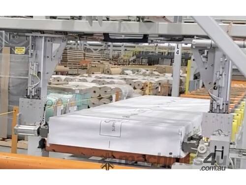 caption DO2 Rapid Wrapper Automatic Lumber Packaging System