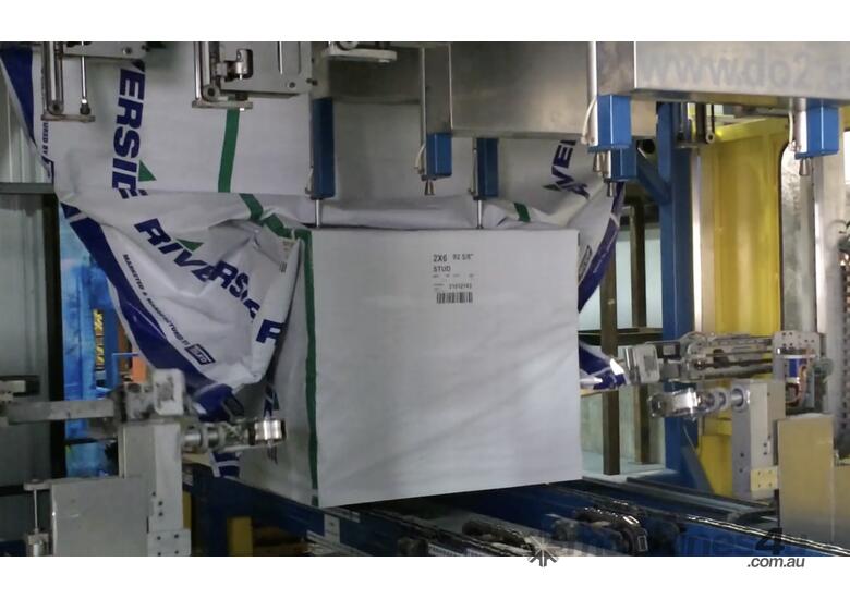 caption DO2 Rapid Wrapper Automatic Lumber Packaging System